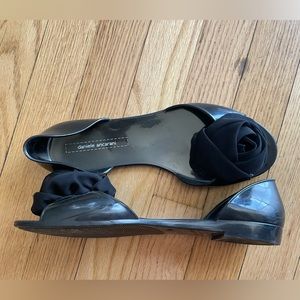 Daniele Ancarani rubber flats w rose